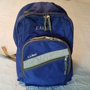 ll bean backpack monogram